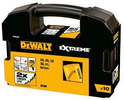 DeWALT Bimetaal gatenponsset - multi-materiaal (10 stuks) DT90358