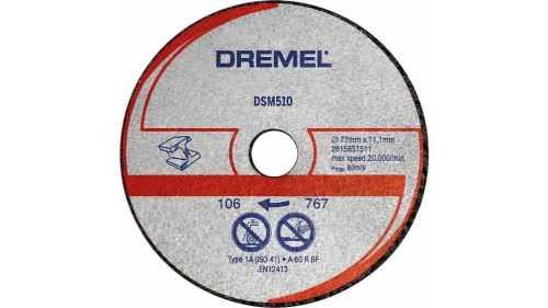 DREMEL Doorslijpschijf voor metaal en kunststof 2615S510JB