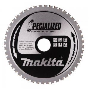 MAKITA zaagblad staal SPECIALIZED 185x2x30 mm 48 tanden B-33451