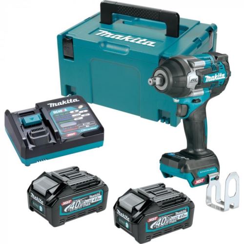 Makita Accu-slagschroevendraaier 1/2" Li-ion XGT 40V/4,0Ah, Makpac TW007GM201