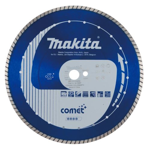 MAKITA diamantdoorslijpschijf Comet Turbo 350x25,4 mm B-13057