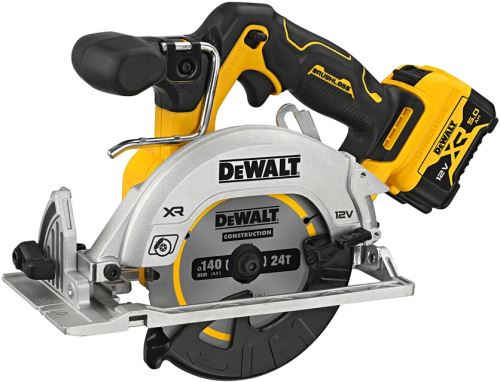 DeWALT 12V accu-cirkelzaag (2x5Ah) DCS512P2