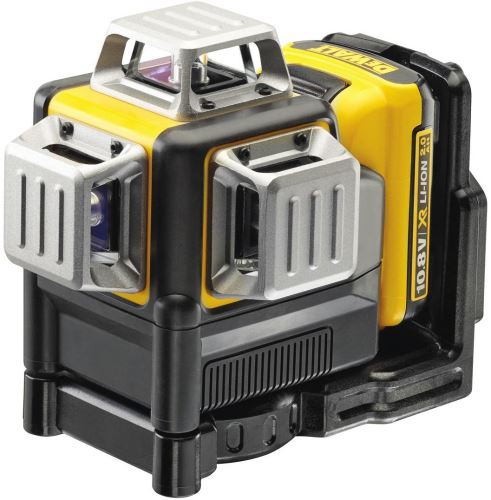 DeWALT Kruislaser, 3 x 360° rode straal DCE089D1R