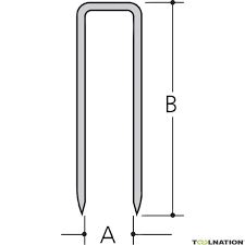 MAKITA clip 10x13 mm, 5040 stuks, T22 F-32650