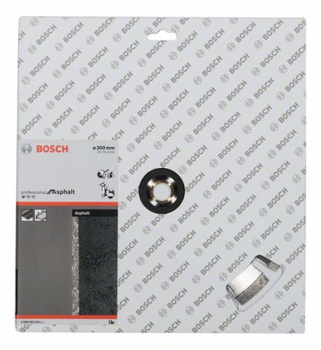 BOSCH Diamantdoorslijpschijf Standaard voor Asfalt 300 x 20/25,40 x 2,8 x 10 mm 2608602624