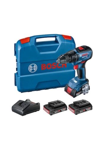 Bosch Accuschroefboormachine, Professional set GSR 18V-50 + 3x accu 2,0 Ah + koffer 06019H5005