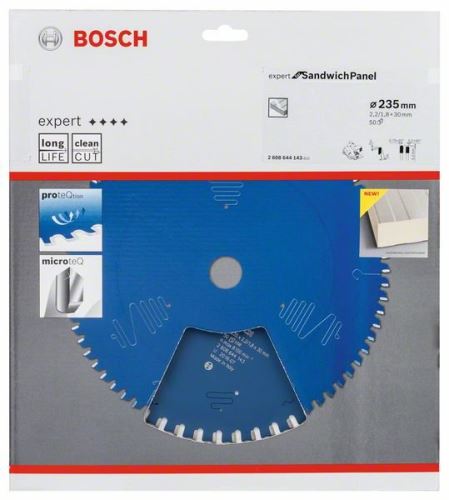 BOSCH Zaagblad Expert voor Sandwichpaneel 235 x 30 x 2,2 mm, 50 2608644143