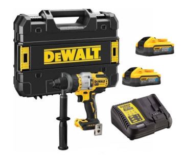 DEWALT Combiboormachine 2-18V-5Ah accu powerstack DCD999H2T