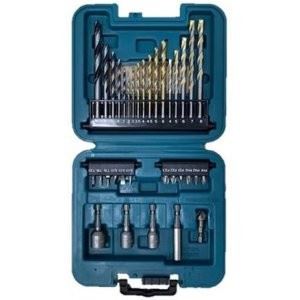 MAKITA bit- en boorset 34-dlg in kunststof koffer B-68498