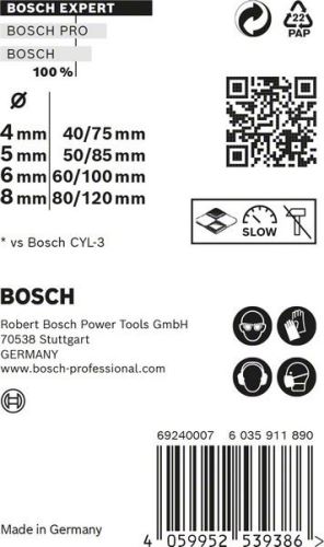 BOSCH EXPERT CYL-9 MultiConstruction 4/5/6/8 (4 stuks) 2608900645