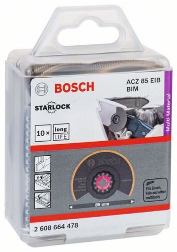 BOSCH RB Segmentzaagblad - 10 stuks ACZ 85 EIB 85 mm 2608664478