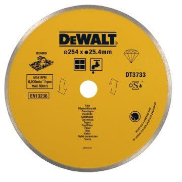 DeWALT DIA keramische tegelschijf, 254 mm (voor D24000) DT3733