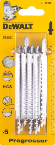 DeWALT Progressor zaagblad voor hout tot 65 mm, 116 mm T234X (5 stuks) DT2057