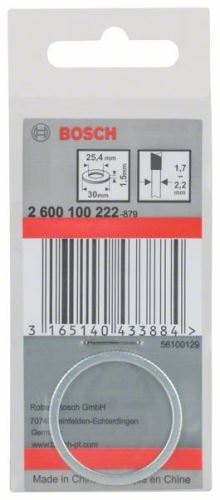 BOSCH Reductiering voor zaagbladen 30 x 25,4 x 1,5 mm 2600100222