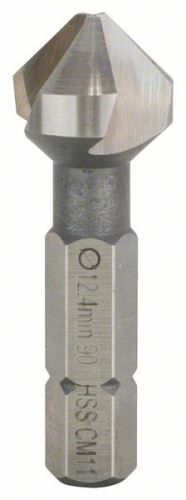 BOSCH Conische verzinkboor 12,4 mm, M 6, 35 mm, 1/4" 2608596407