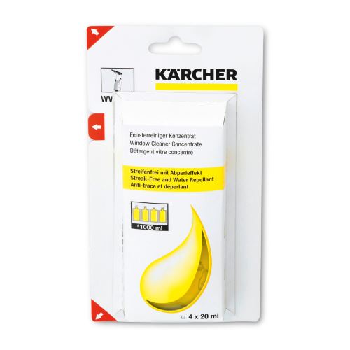 Kärcher Vensterreinigerconcentraat RM 503, 4x20 ml 62953020