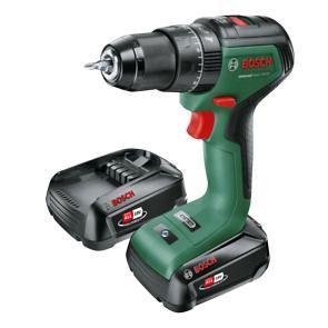 BOSCH Accu-combinatieschroevendraaier met twee snelheden UniversalImpact 18V-60 06039D7102