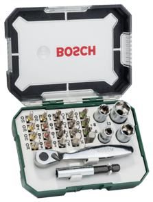 BOSCH 26-delige ratelset DIY 2607017563