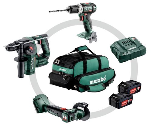 Metabo COMBO SET 3.1.1 18 V Accumachines in set 691174000