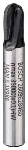 BOSCH Groeffrees; schacht 6 mm 2608628460