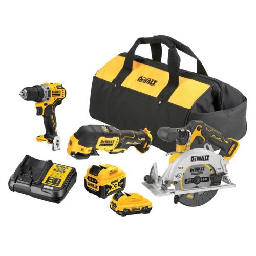 DeWALT Machineset 12V, 3-pack DCK317P1D1