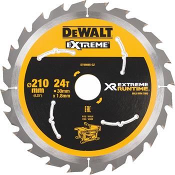 DeWALT Zaagblad (ideaal voor FLEXVOLT zagen), 210 x 30 mm, 24 tanden DT99565