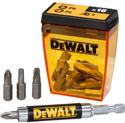 DeWALT Bitset (16-delig), magnetische geleider DT71511