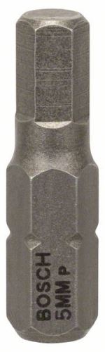 BOSCH Schroevendraaierbit extra hard Extra-Hart HEX 5, 25 mm (3 stuks) 2607001726