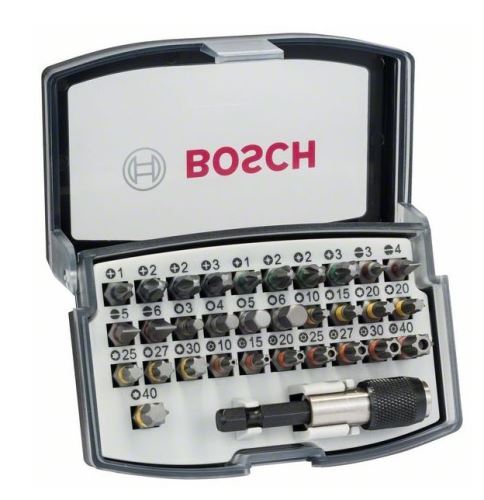 BOSCH 32-delige schroevendraaierbitset 2607017564