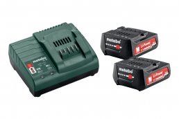 METABO Basisset (lader + accu's) 12V/ 2 x 2,0 Ah 685300000