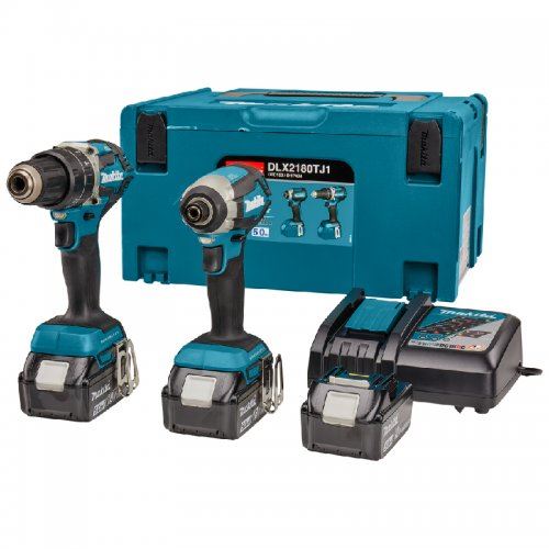 MAKITA Accuset DHP484+DTD153 Li-ion LXT 18V/5,0Ah DLX2180TJ1