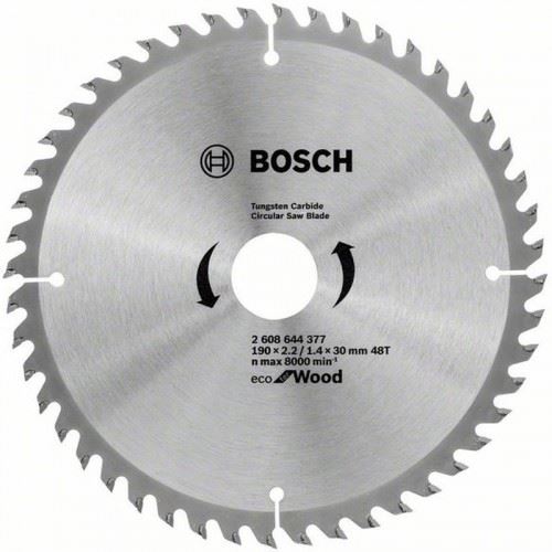 BOSCH Zaagblad Eco voor Hout 190x2,2/1,4x30 48T 2608644377