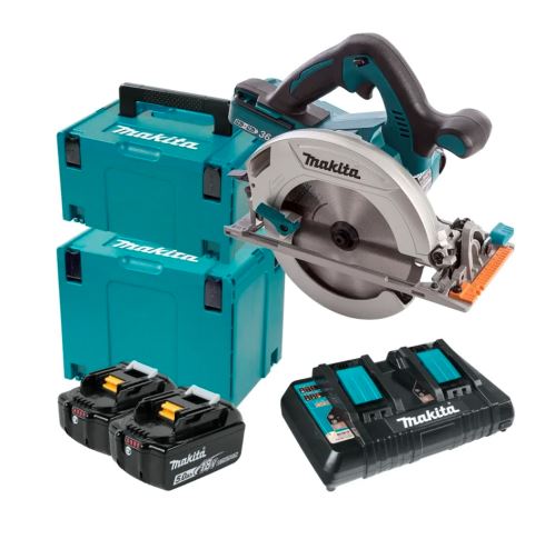 Makita Accu-cirkelzaag Li-ion LXT 2x18V/5,0Ah DHS710PT2J