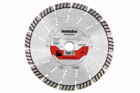 METABO Diamantdoorslijpschijf Dia-TS 230x22,23mm - CP, Beton, Professioneel 628574000