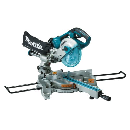 MAKITA Accu-verstekzaag 190 mm, Li-ion LXT 2 x 18 V / 5,0 Ah DLS714NPT2