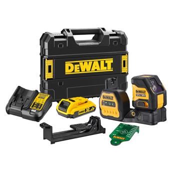 DeWALT groene kruislaser DCE088D1G18