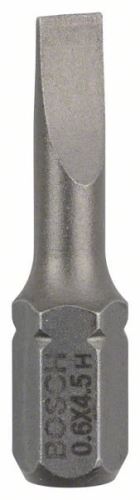 BOSCH Schroevendraaierbit extra hard Extra-Hart S 0,6x4,5, 25 mm (3 stuks) 2607001459