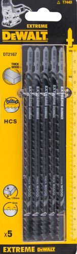 DeWALT Zaagblad HCS voor hout, spanen tot 120 mm (5 stuks) DT2167