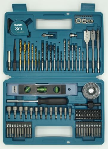 MAKITA bit- en boorset, 102-dlg E-10730