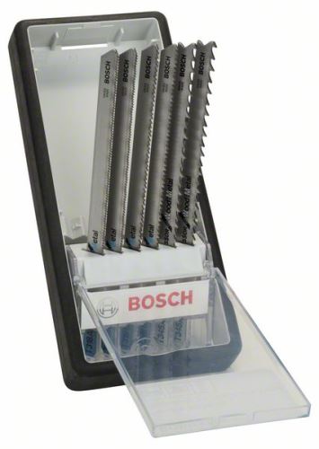 BOSCH 6-delige set zaagbladen Robust Line Metaalprofiel, met schacht TT 318 AF (2x); T318BF (2x); T345XF (2x) 2607010573