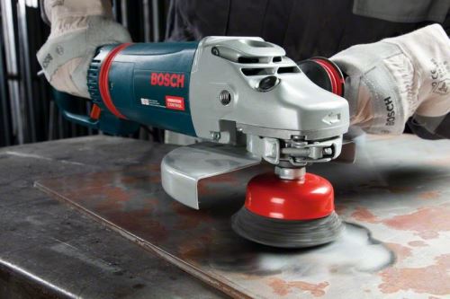 BOSCH Komborstel, gegolfd draad, 100, staal 100 mm, 0,5 mm, M14 1608614011