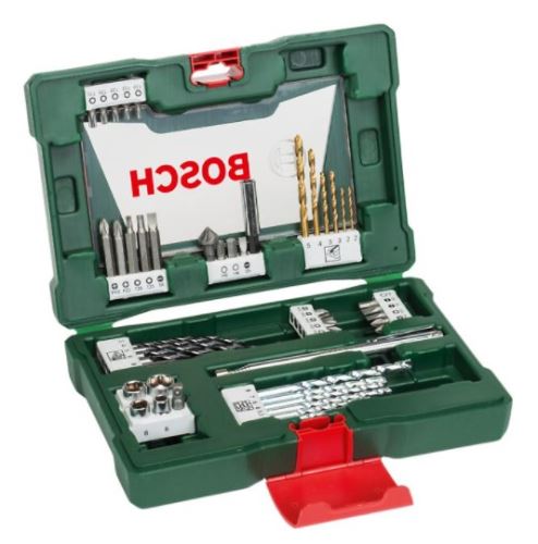 BOSCH 48-delige TiN set schroefbits en boren met magnetische telescoop 2607017314