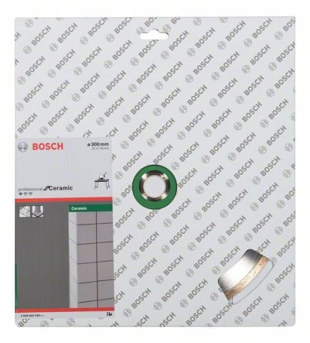 BOSCH Diamantdoorslijpschijf Standaard voor Keramiek 300 x 30+25,40 x 2 x 7 mm 2608602540