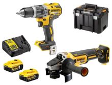 DeWALT 18V AKU boorset + haakse slijper DCD796 + DCG405 DCK2080P2T DeWALT 18V AKU boorset + haakse slijper DCD796 + DCG405 DCK2080P2T