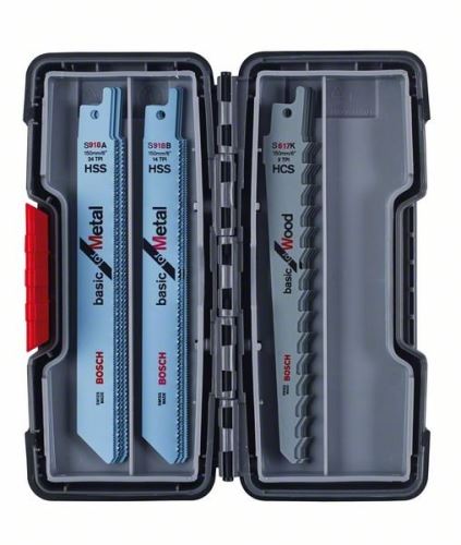 BOSCH Set zaagbladen voor decoupeerzagen (15 stuks) 2607010901