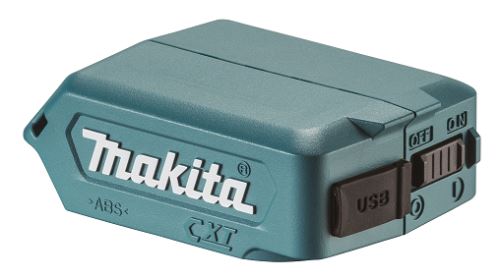 MAKITA oplaadbare USB Li-ion CXT 10,8/12V-adapter DEAADP08