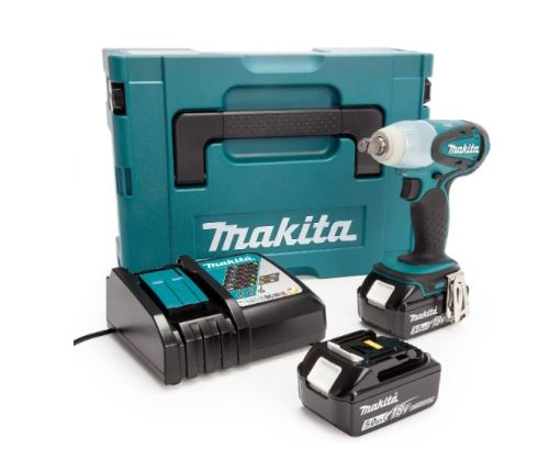 Makita Accu-slagschroevendraaier 1/2" Li-ion LXT 18V/5,0Ah, Makpac DTW251RTJ