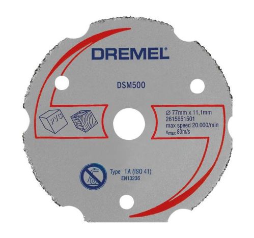 DREMEL Universele hardmetalen snijschijf 2615S500JB