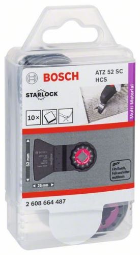 BOSCH RB – 10 stuks ATZ 52 SC, stijf 52 x 26 mm 2608664487