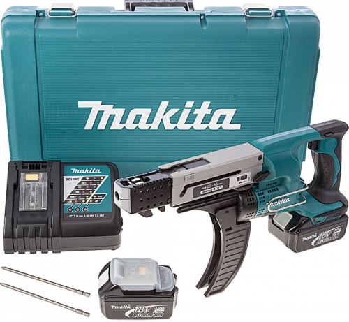 Makita Accuschroevendraaier met magazijn 25-55 mm, Li-ion LXT 18V/3,0Ah DFR550RFE